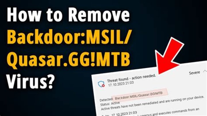 Backdoor:MSIL/Boilod!rfn (Boilod Backdoor) — Virus Removal Guide