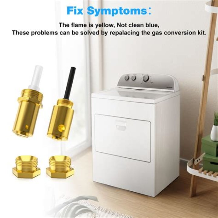 Can a gas dryer be converted to electric?
