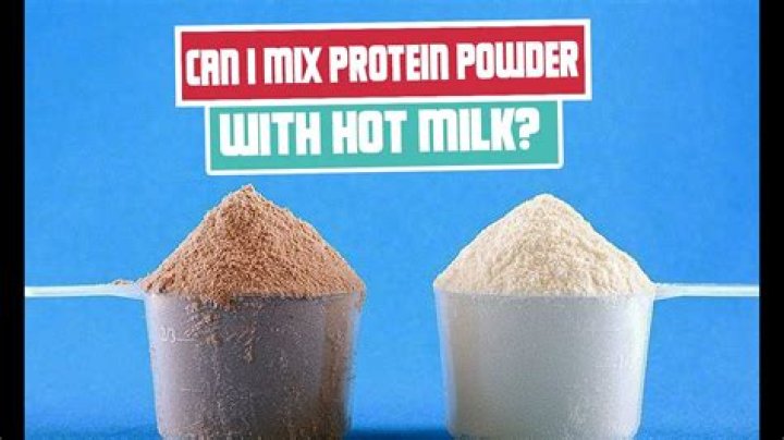 Can I mix protein powder with orange juice?