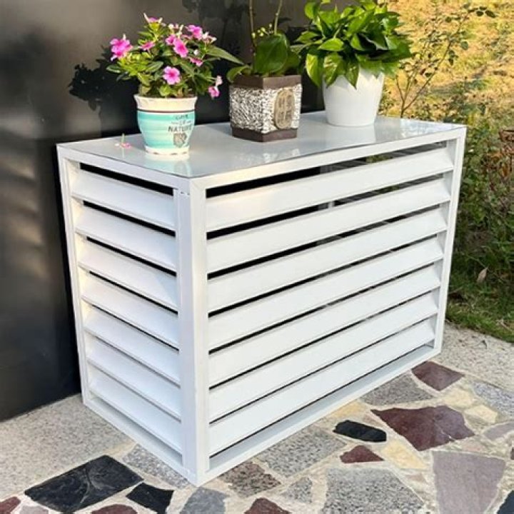 Can you cover an air conditioning unit?