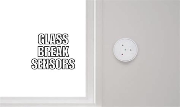 Do glass break sensors work through walls?