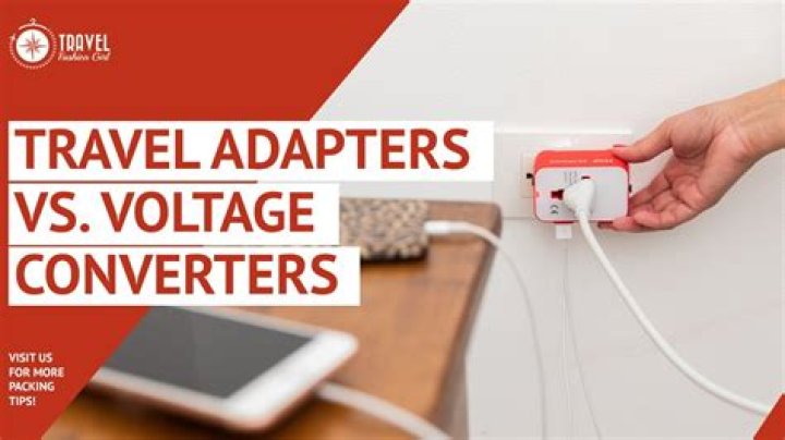 Do travel adapters convert voltage?