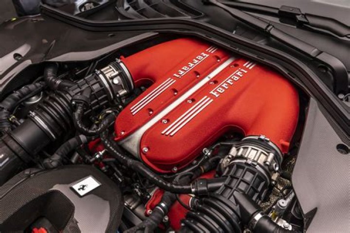How big is a Ferrari engine?