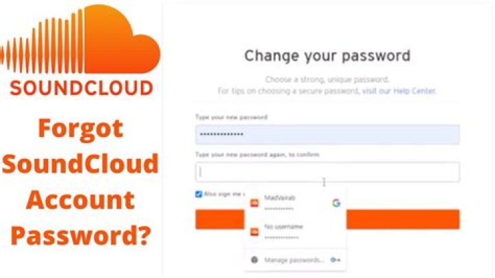 How can I change my SoundCloud password?
