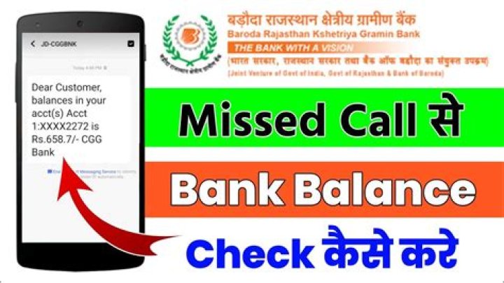 How can I check my Baroda Rajasthan Kshetriya Gramin account balance?