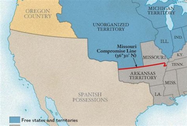 How did the Missouri Compromise affect the spread of slavery?