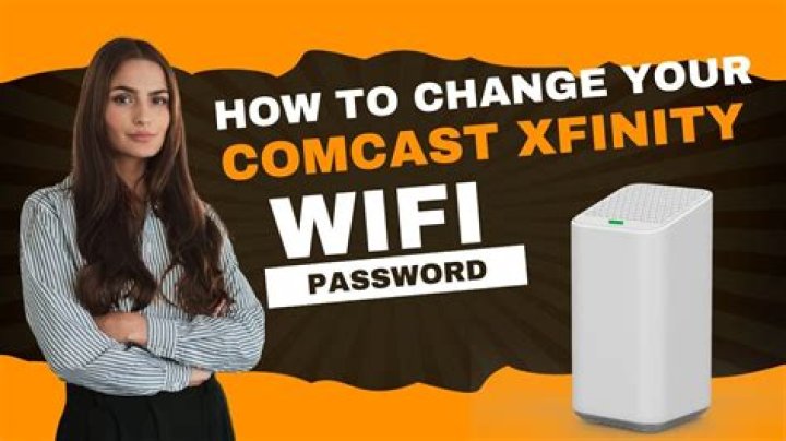 How do I change my Comcast Internet password?