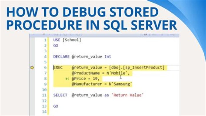 How do I edit a procedure in SQL Server?