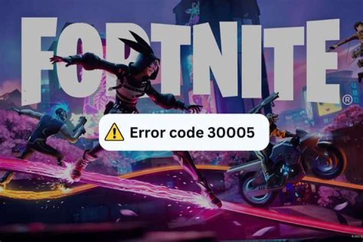How do I fix fortnite launch error 30005?