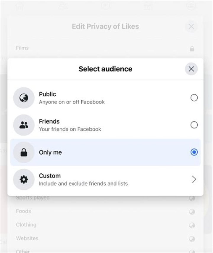 How do I hide everything from public on Facebook?