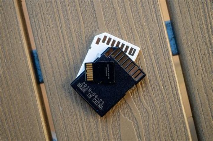 How do I open a microSD card?