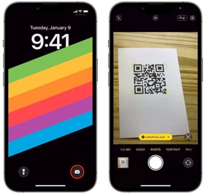 How do I scan a UPC code on my iPhone?