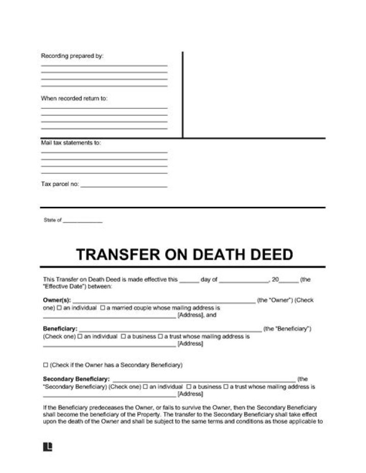 How do I transfer property from deceased parent to child?