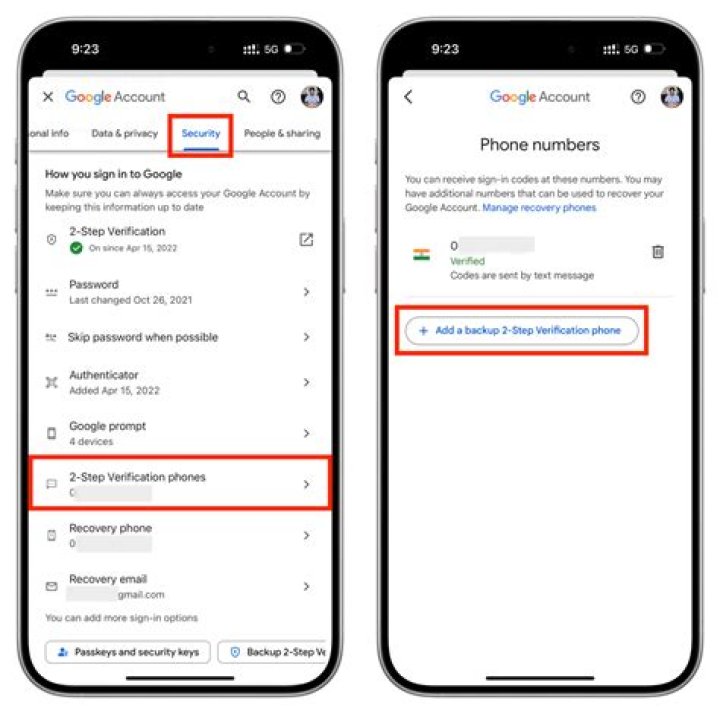 How do I unlink my phone number from Google?