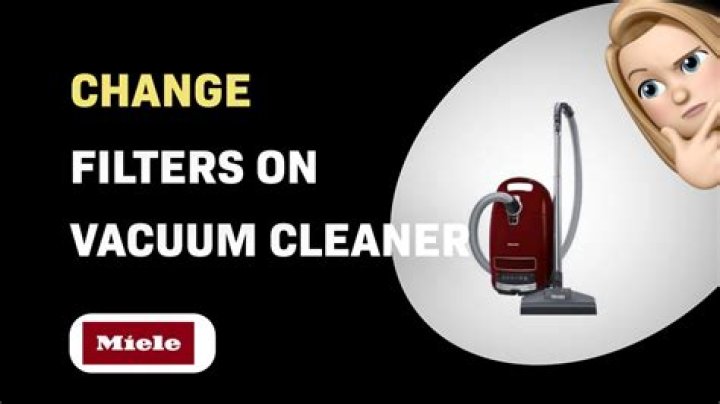 How do you change a Miele filter?
