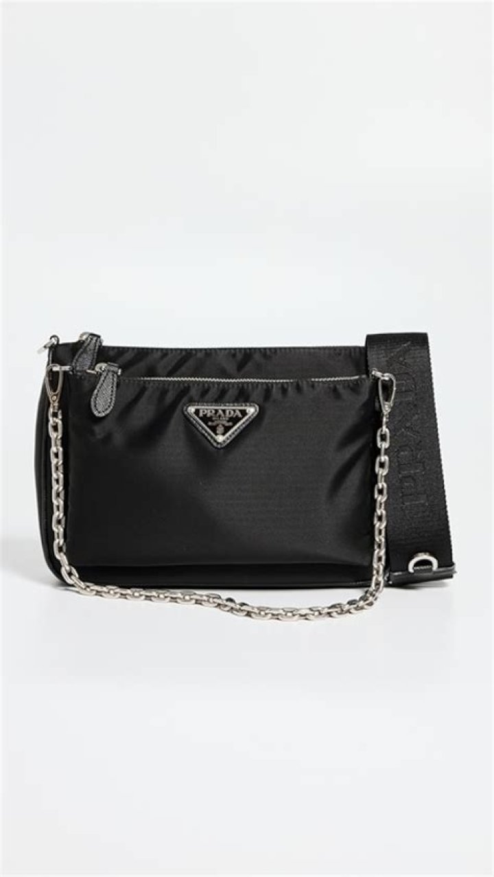 How do you clean a Prada nylon bag?