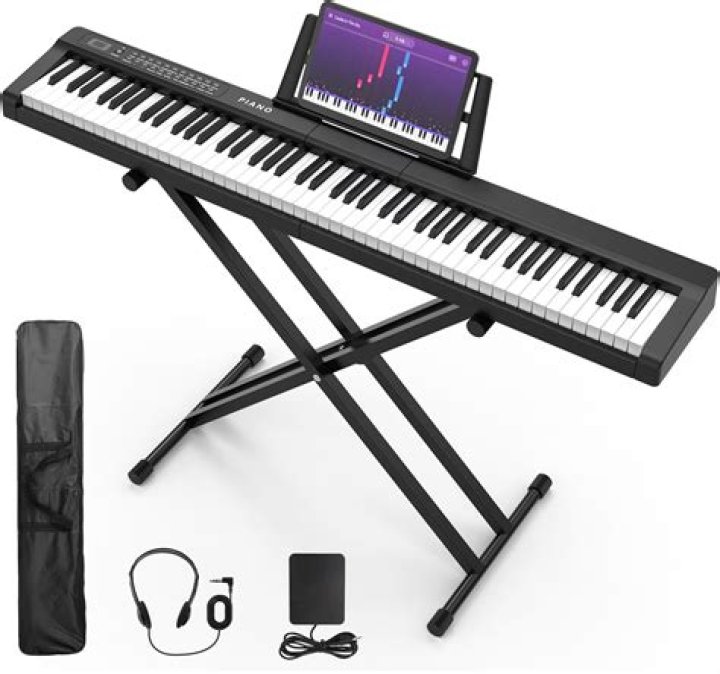 How do you clean an electric piano?