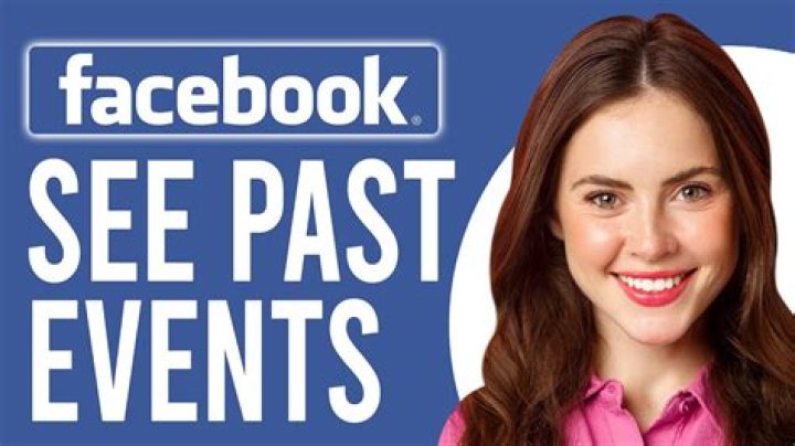 How do you edit past events on Facebook?