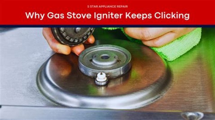 How do you fix the igniter on a gas stove?