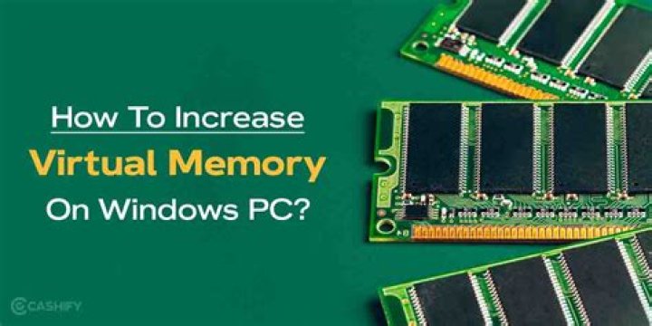 How do you increase virtual memory?