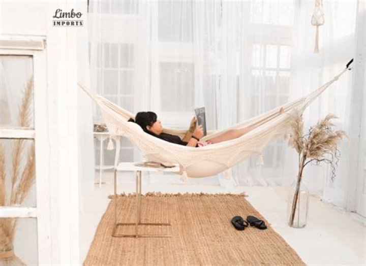 How do you lie in a hammock?