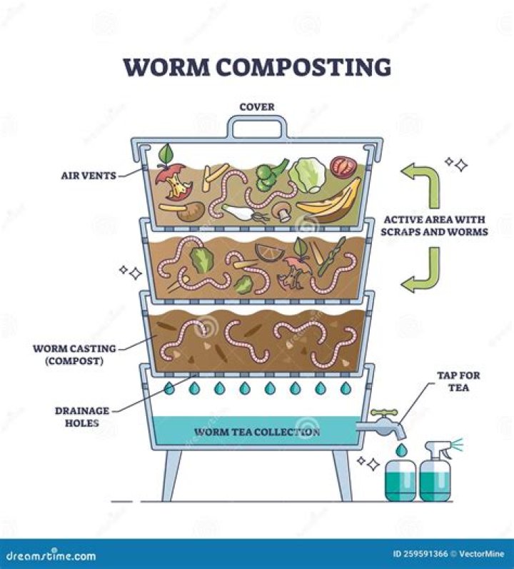 How do you make an earthworm compost