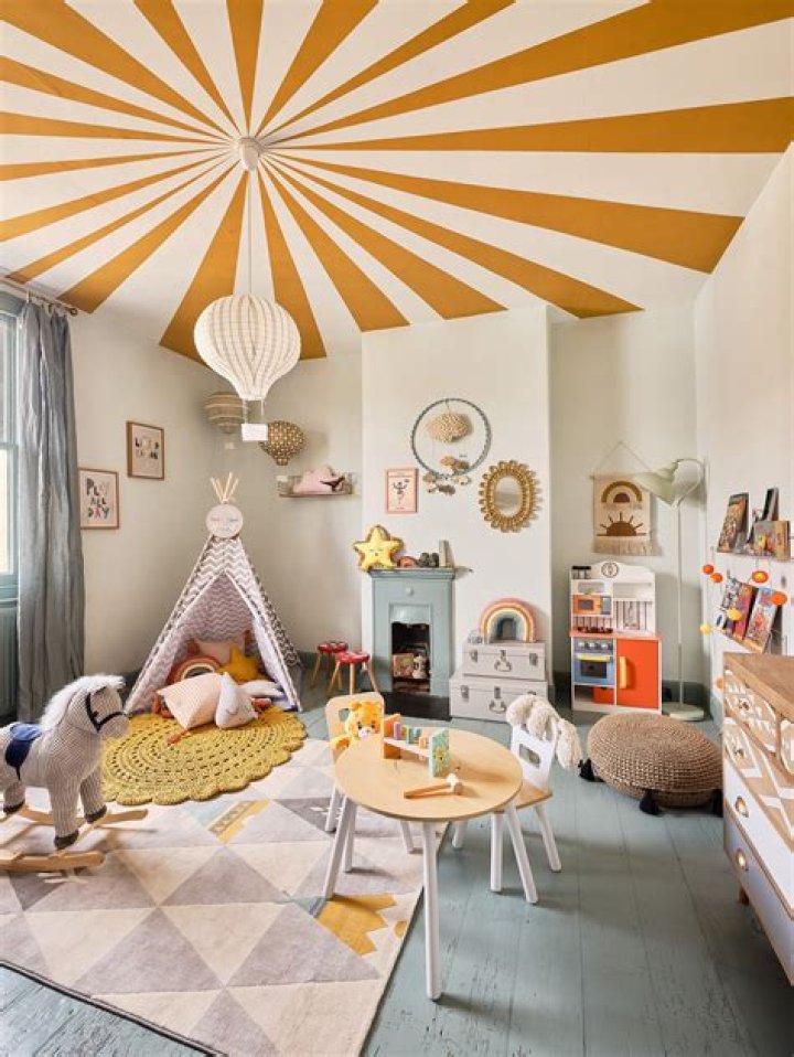 How do you organize a small playroom?