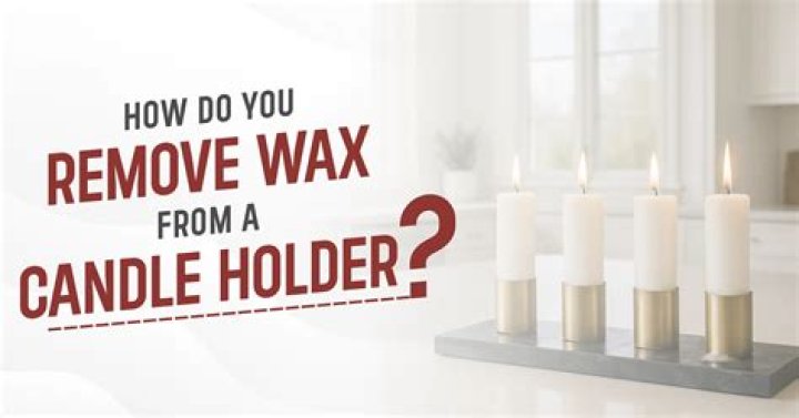 How do you remove a candle holder?