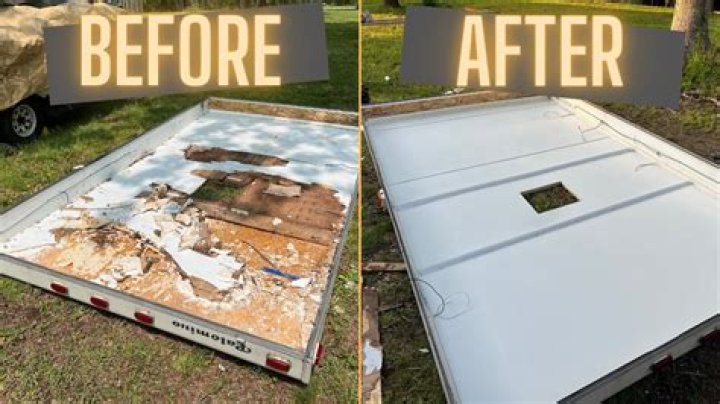 How do you repair a camper tub?