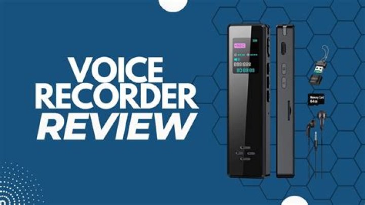 How do you save a voice recorder?