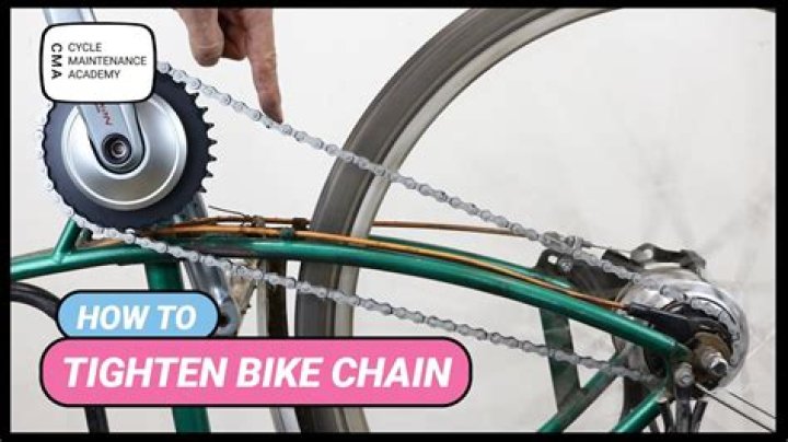 How do you tighten a bike crank?