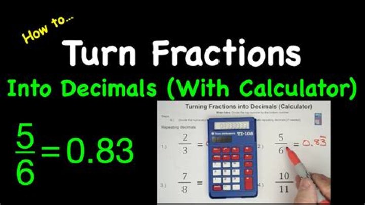 How do you turn 2 into a decimal?