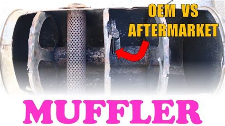 How does a muffler affect performance?
