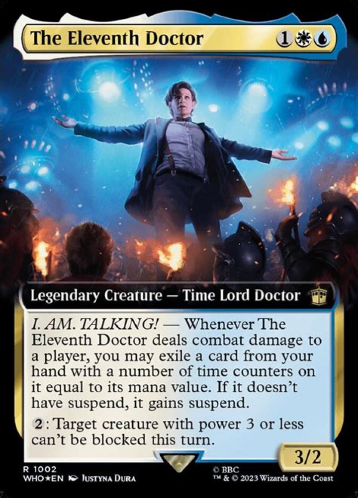 How does the 11th Doctor regenerate?