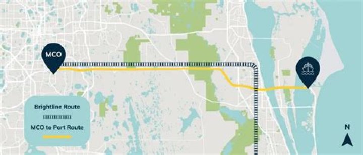 How long does the Brightline take from West Palm to Miami