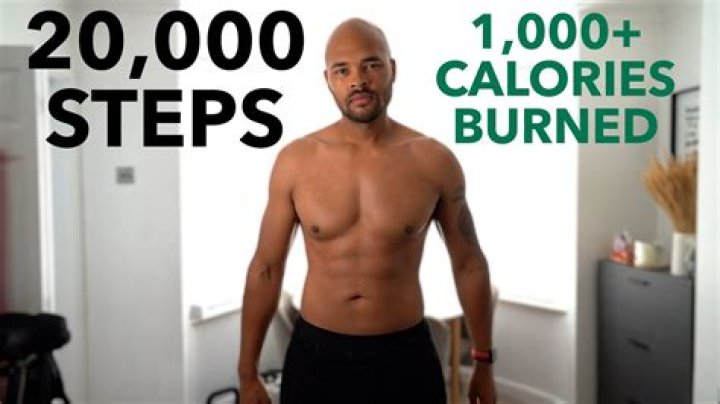 How many calories does 17000 steps burn?