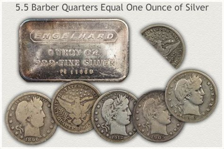 How many silver quarters equal an ounce?