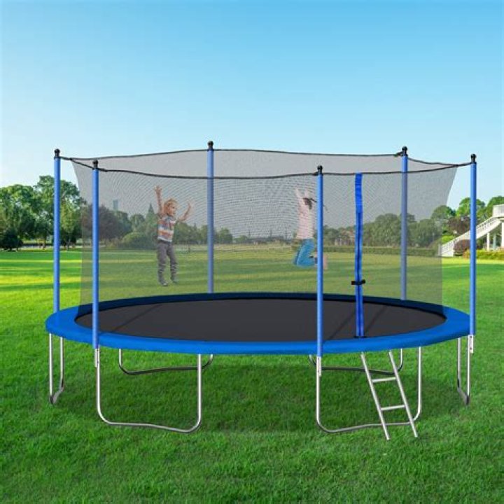 How many springs are on a 14 ft trampoline?
