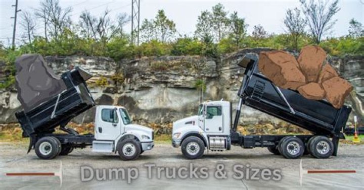 How many tons can fit in a dump truck?