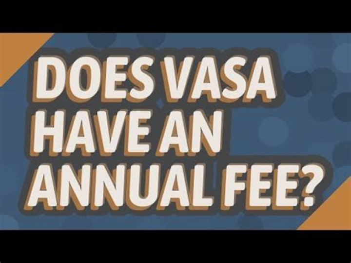 How much is Vasa annual fee?