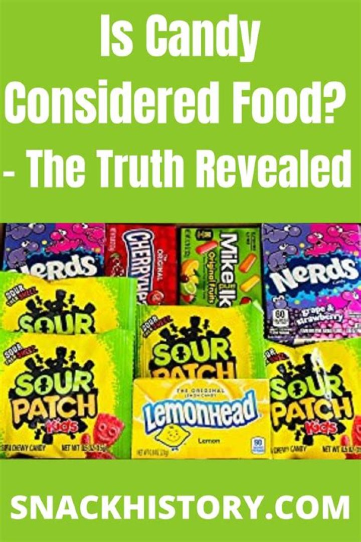 Is Candy considered food?