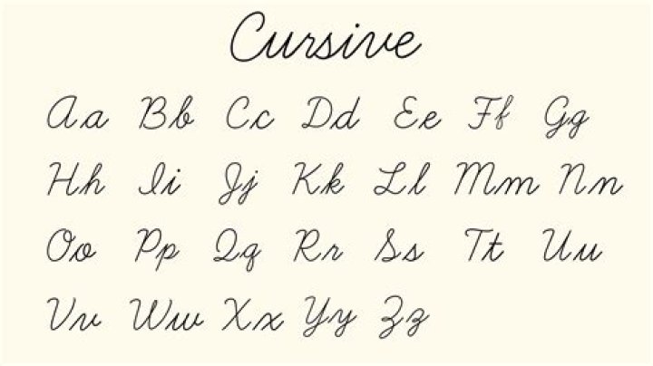 Is it better to write in cursive or print?