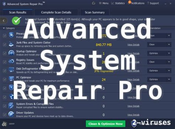 PUP.AdvancedSystemRepairPro Removal. How to remove AdvancedSystemRepairPro Adware?
