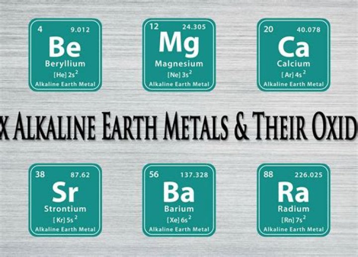 What are alkaline earth metals used in