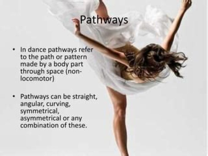What are examples of pathways in dance?