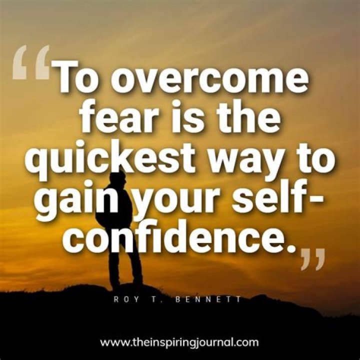 What are some confident sayings?