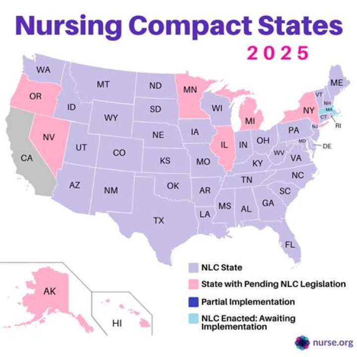 What are the compact states 2019?