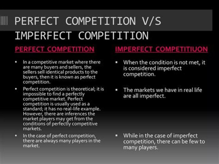 What are the problems with imperfect competition