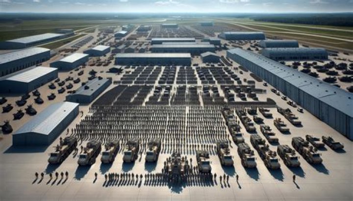 What are the top 5 largest army bases?