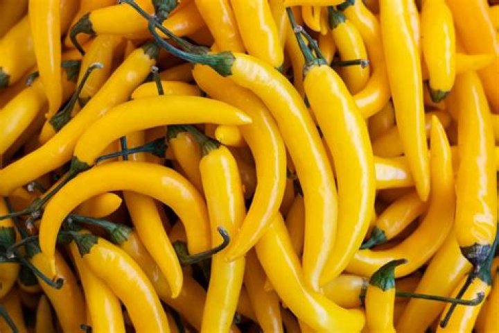 What are yellow hot peppers called